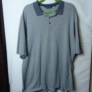Ralph Lauren Polo Golf Gray Herringbone Polo Shirt